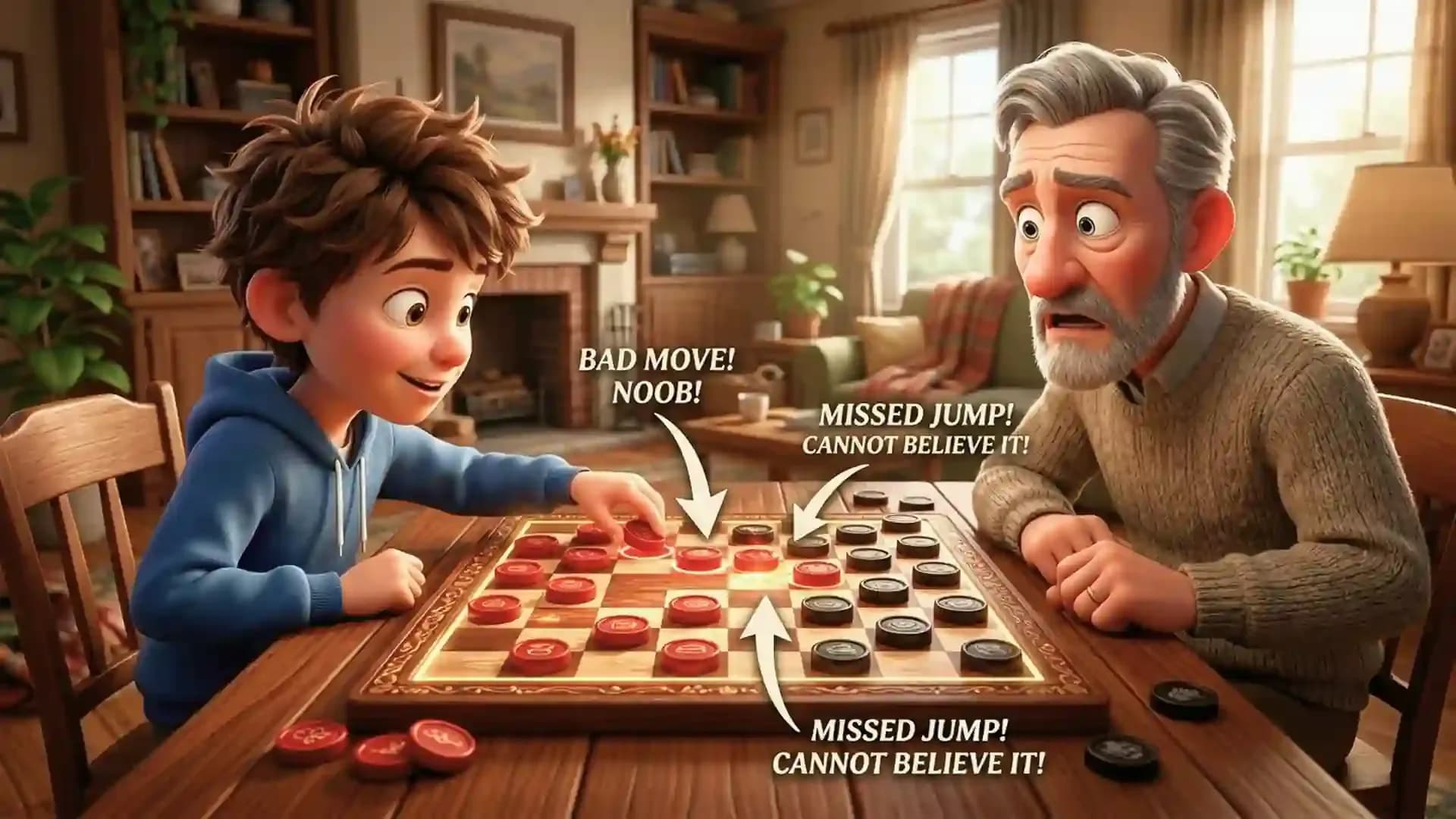 10 Checkers Beginner Mistakes That Are Costing You Every Game