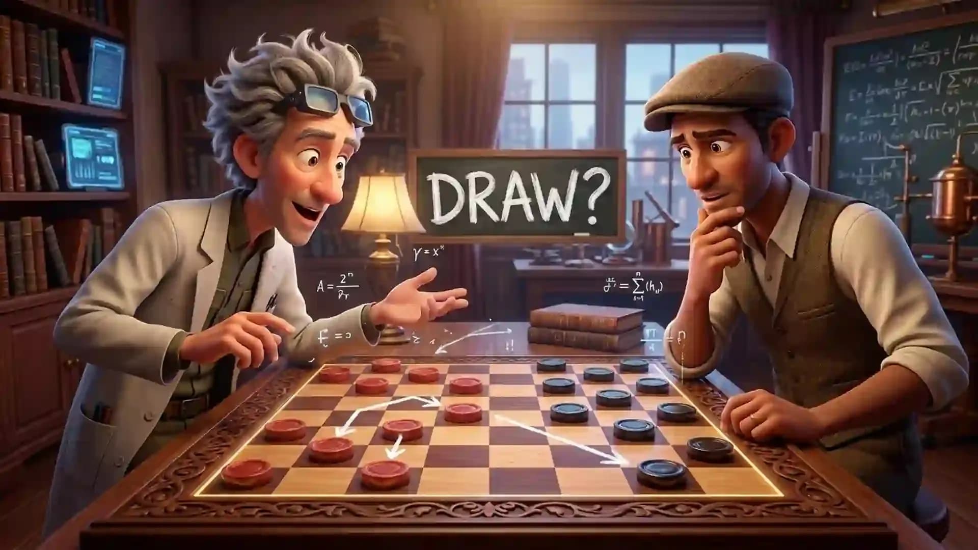 ¿Se ha resuelto el juego de las damas? Sí. Esto es lo que eso significa realmente