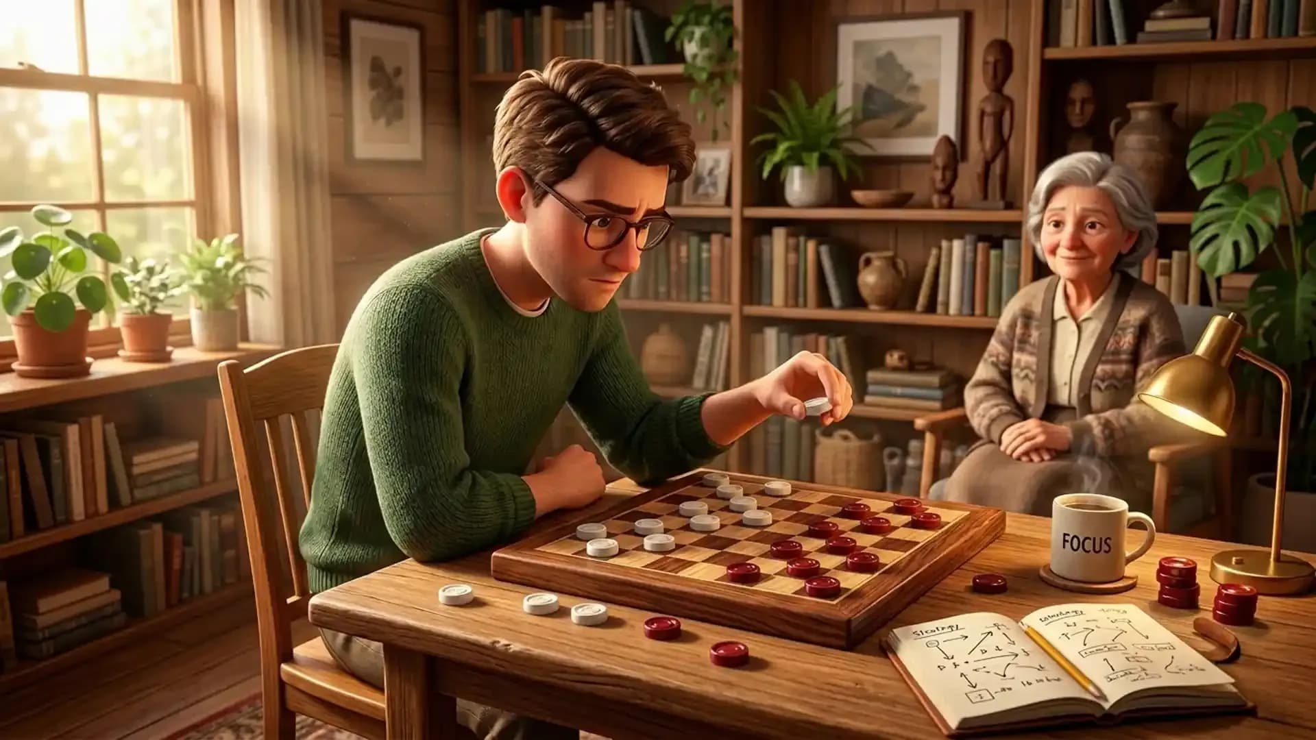 The Psychology of Checkers: Why This Simple Game Plays Mind Games
