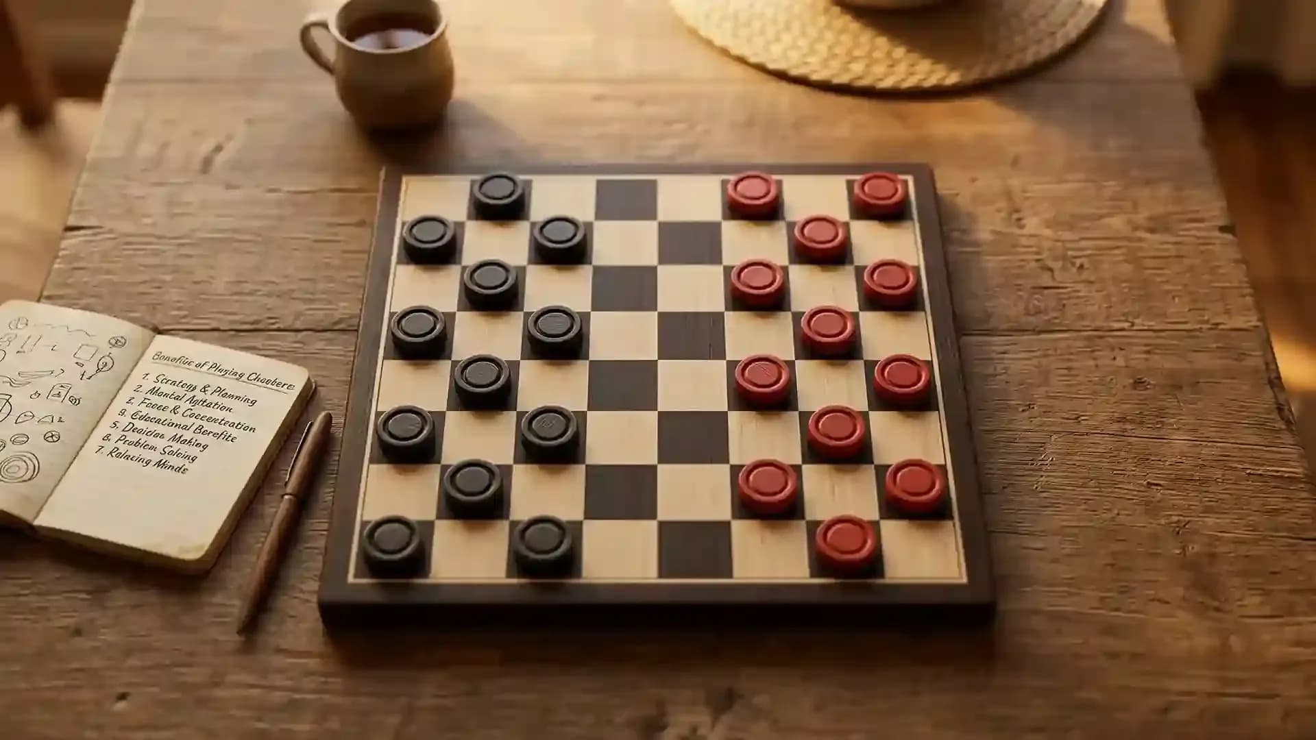 Benefits of Checkers for the Brain: 10 Reasons to Play