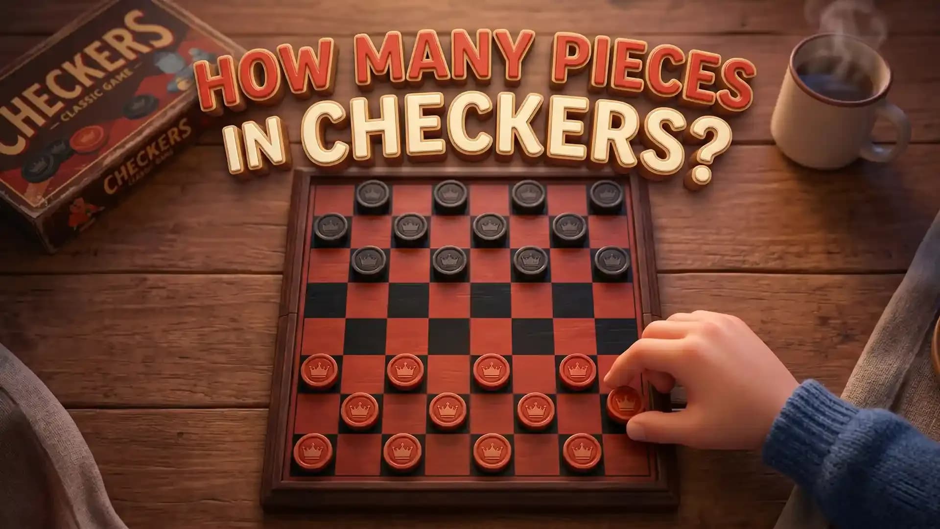 How Many Pieces in Checkers? Counts, Setup & Variations
